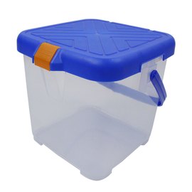 手提多功能洗車桶/透明藍
