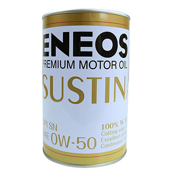 日本ENEOS SUSTINA 0W-50化學合成機油