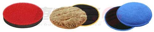 打蠟機適用的配件-海綿、拋光布、上蠟布