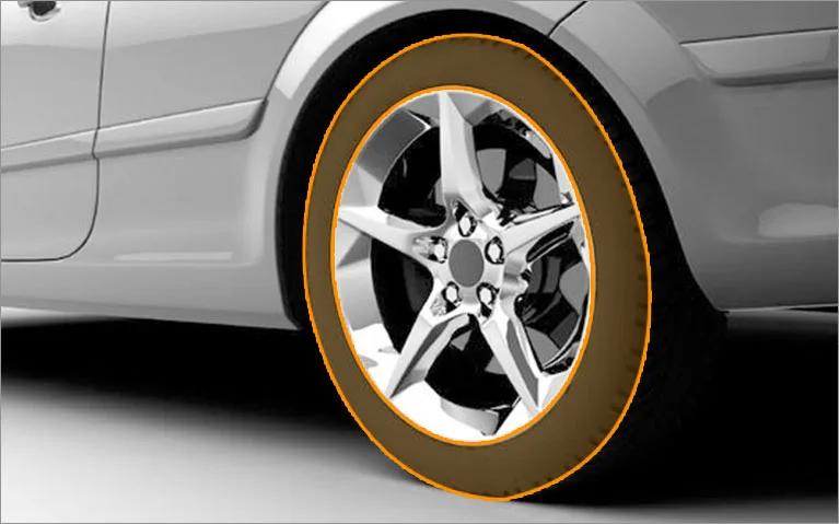 汽車輪胎壁是指哪裡？