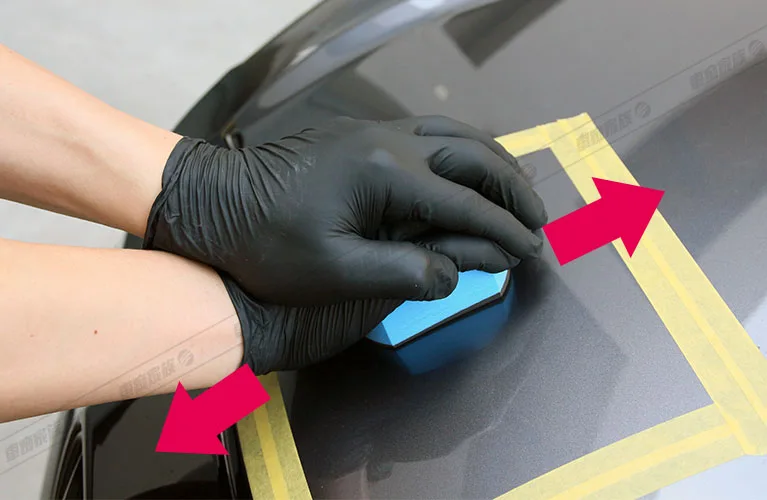 DIY漆面傷痕處理及修復-純手工打磨