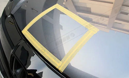 漆面研磨-膠帶保護