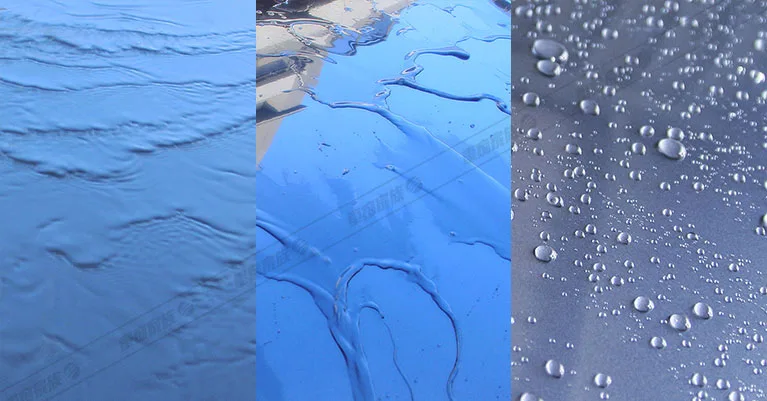 親水性、撥水性、疏水性