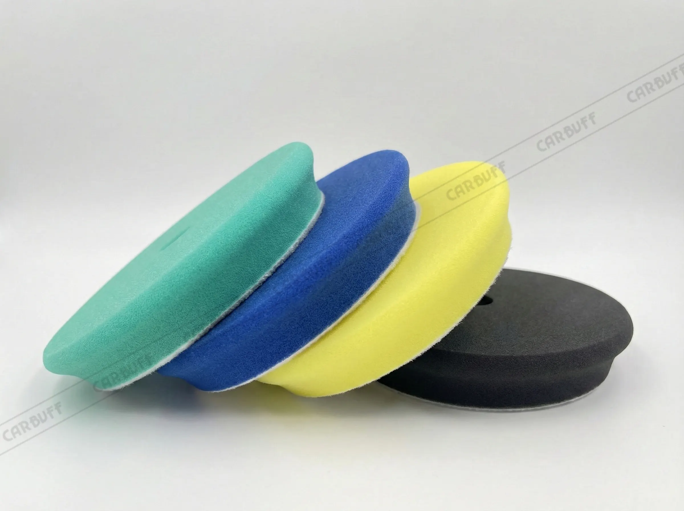 CARBUFF DA 拋光海綿顏色區分