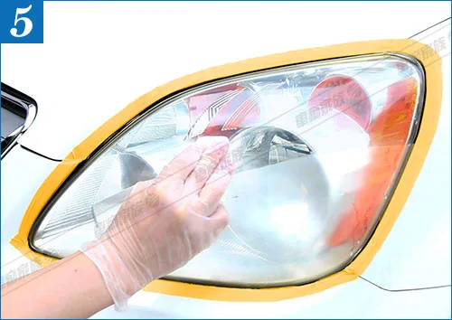 大燈泛黃、車燈霧化、劃痕-修復方式五