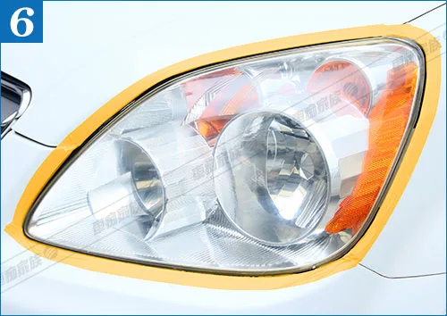 大燈泛黃、車燈霧化、劃痕-修復方式六