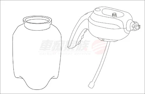 Fairway 無線電動泡沫噴壺-清潔綁養-洗吸水管3
