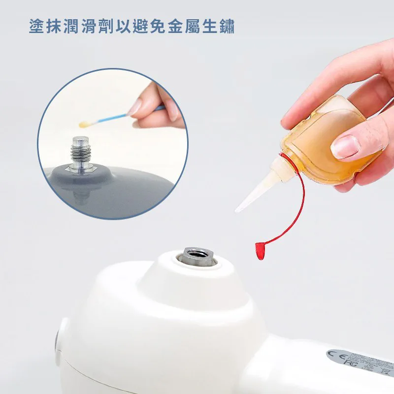 雪豹打蠟機-防止配件螺絲生鏽